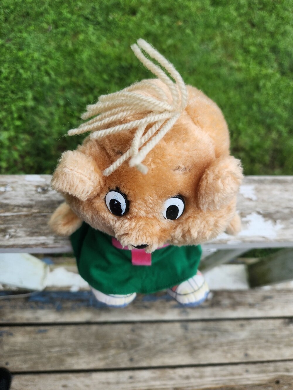 Theodore Chipmunk Vintage plush doll from Alvin and the Chipmunks - Picture 5 of 12